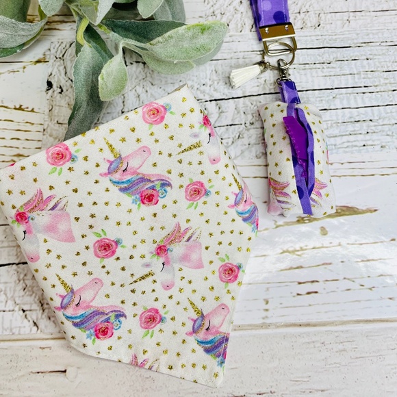 Hand-made matching Bandana and Disposable Doggy-Bag cover for your small dog - Picture 9 of 9